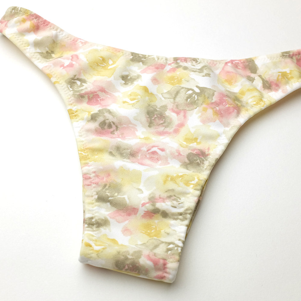 ユニセックス ショーツ 花柄 ハーフバック ビキニ パンツ 柄物 男女兼用 下着 セクシー メンズ レディース ナルズ Nars 01163