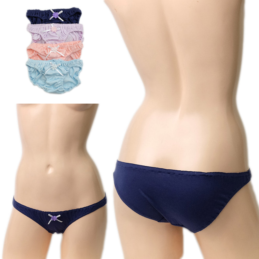 スキャンティ コットン スーパーローライズ ショーツ パンティ セクシーショーツ ロリパン レディース プチミニョン petie mignon ラポーム La-pomme 115053