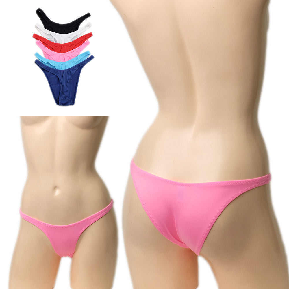 ハイレグ スリム ハーフバック ビキニショーツ パンティ セクシー 下着 ランジェリー レディース ラポーム La-Pomme 121019