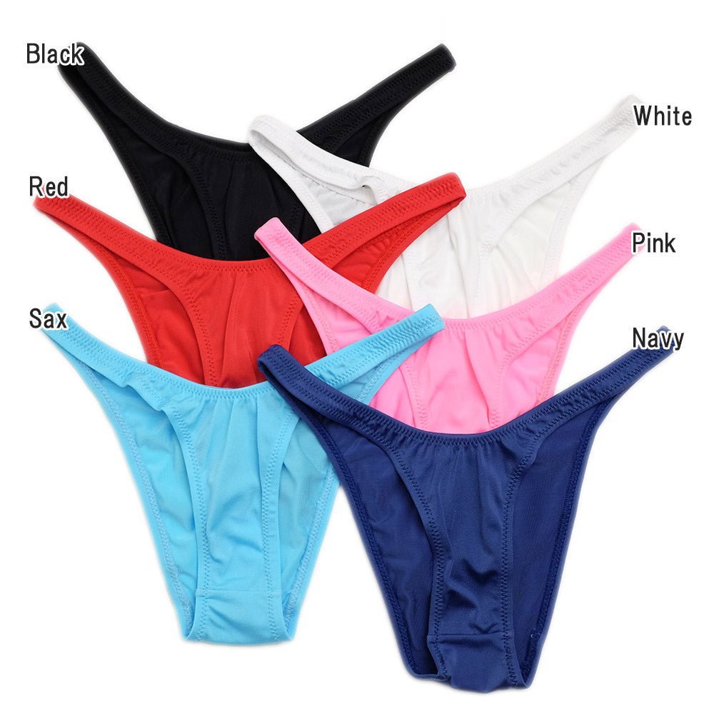 ハイレグ スリム ハーフバック ビキニショーツ パンティ セクシー 下着 ランジェリー レディース ラポーム La-Pomme 121019