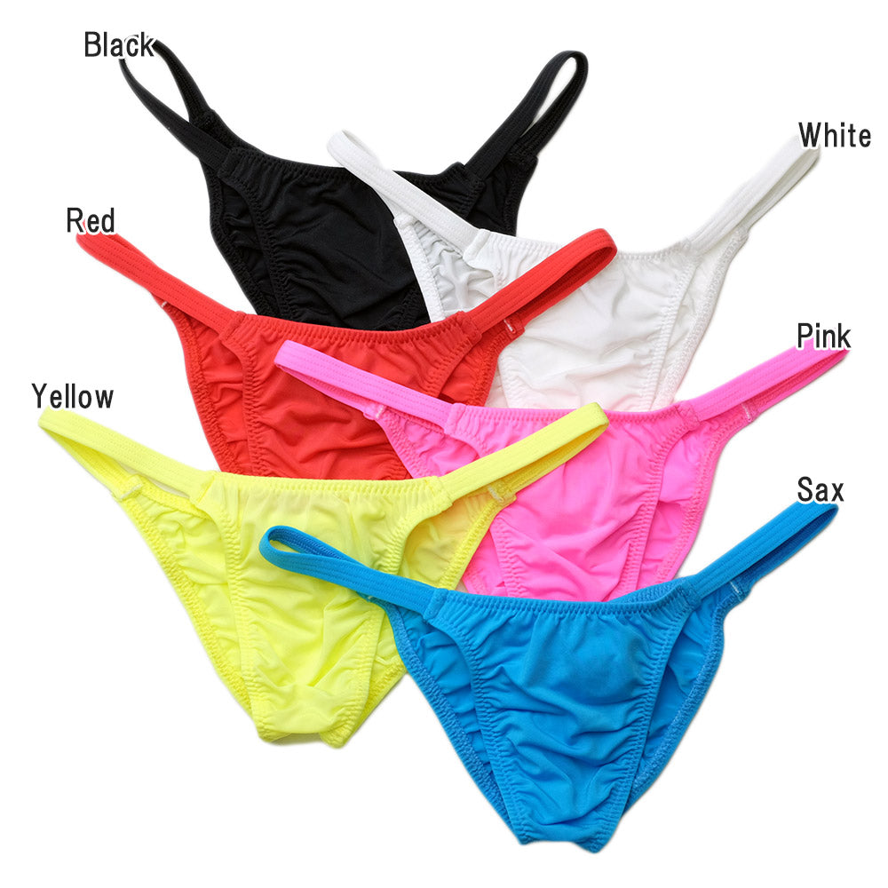 ユニセックスショーツ サイドストリング 食い込み ハーフバック ビキニ ショーツ 男女兼用 レディース メンズ ターキー uniSeX 118191