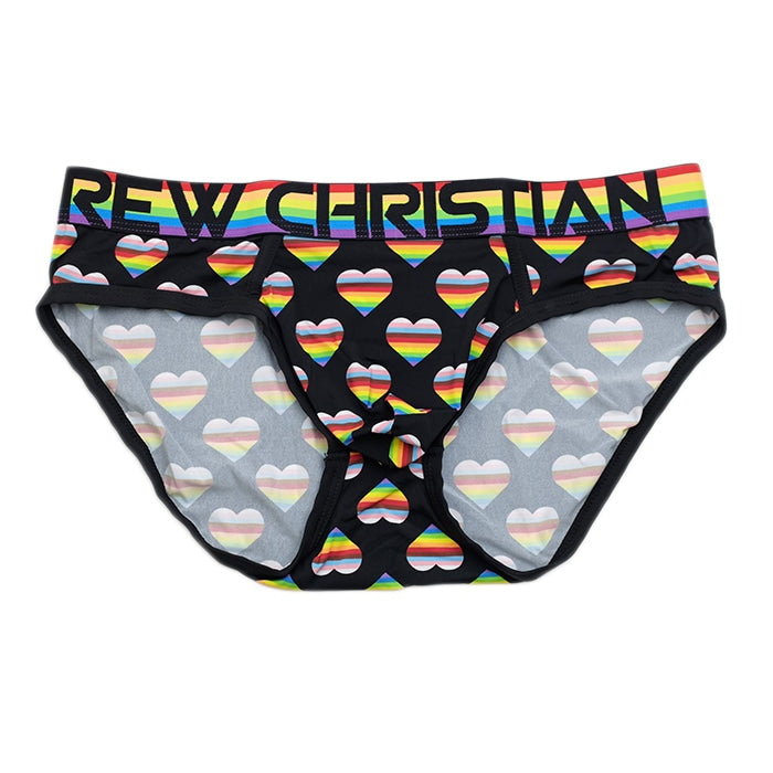 アンドリュークリスチャン プログレス プライド ビキニ ブリーフ パンツ オールモストネイキッド LBGT メンズ セクシー 男性用 下着 アンクリ Andrew Christian 92073