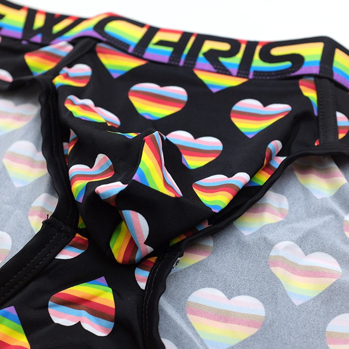 アンドリュークリスチャン プログレス プライド ビキニ ブリーフ パンツ オールモストネイキッド LBGT メンズ セクシー 男性用 下着 アンクリ Andrew Christian 92073