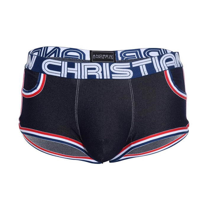 アンドリュークリスチャン ボクサーパンツ デニム オールモストネイキッド メンズ セクシー 男性用 下着 アンクリ Andrew Christian 92191