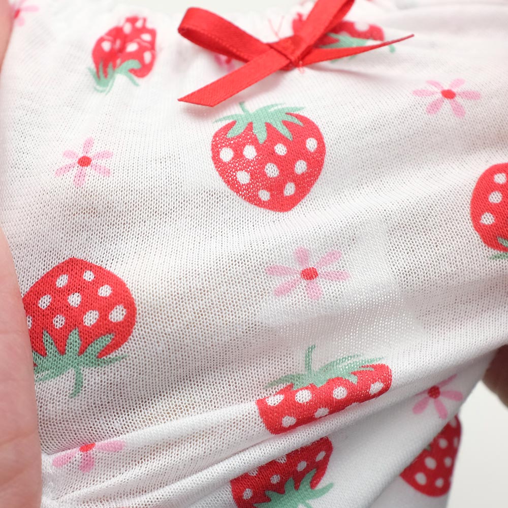 いちごパンツ Tバック スキャンティ 極小 極浅 ショーツ パンティ セクシーショーツ 下着 ランジェリー ロリパン レディース ラポーム La-pomme 114020