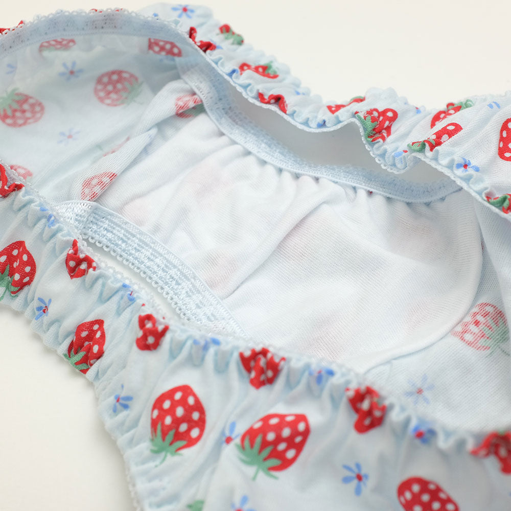 いちごパンツ フルバック ショーツ パンティ セクシーショーツ 下着 ランジェリー レディース ラポーム La-pomme 116030