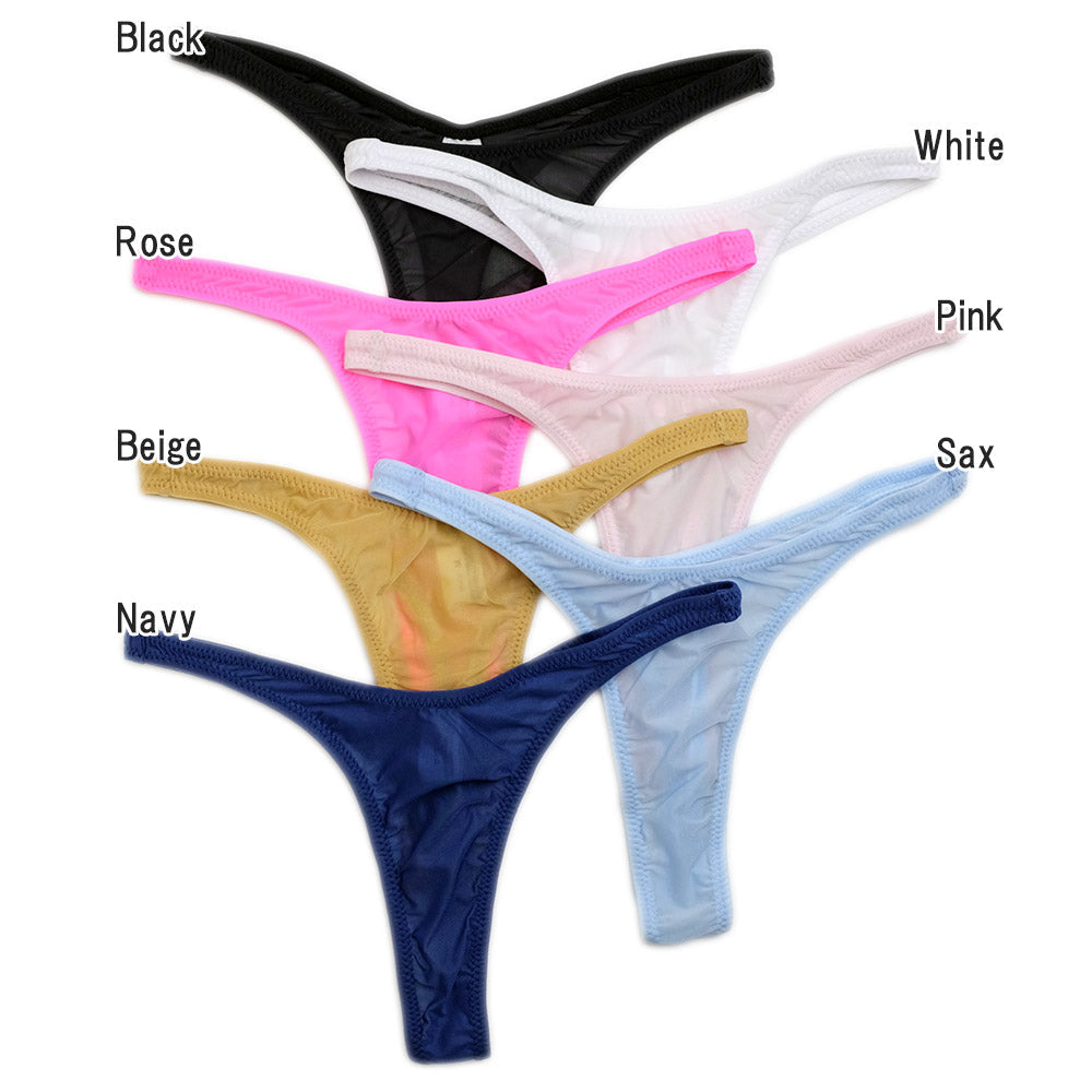 極薄 ハイレグ Tバック ショーツ パンティ セクシー 下着 ランジェリー レディース 女性用 ラポーム La-Pomme 121024