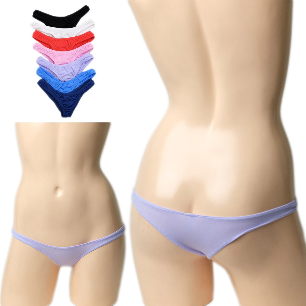 ラポーム 極小 極浅 スーパーローライズ ハーフバック ビキニ ショーツ SSS ぬめり系素材 タンガ パンティ セクシー 下着 ランジェリー 女性 大人 La-Pomme 317039