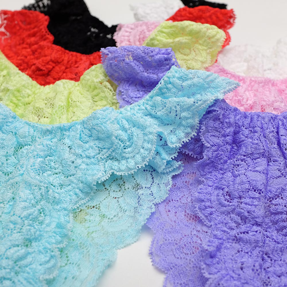 ストレッチ レース フルバック ビキニ ショーツ パンティ セクシーショーツ 下着 ランジェリー レディース ラポーム La-pomme 323002