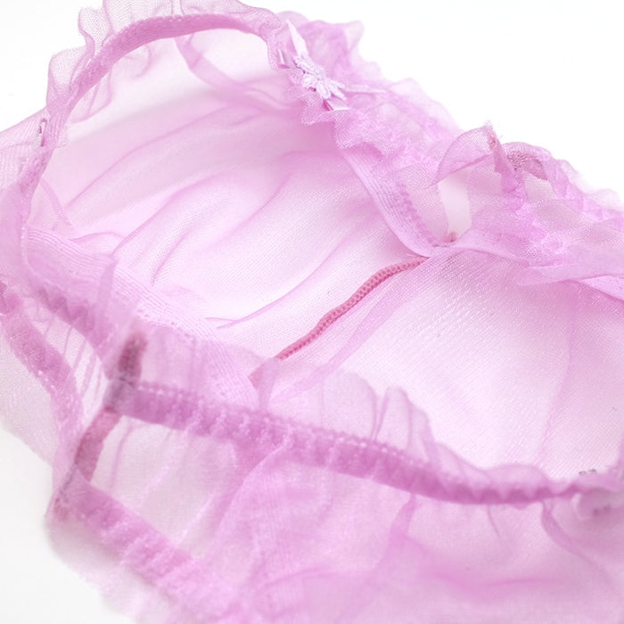 ラポーム シースルー スパークハーフ ビキニ ショーツ ローライズ すけすけ 過激 パンティ セクシー 下着 ランジェリー 女性 La-Pomme 417009
