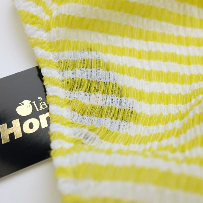 ラポームオム メンズ シャーリング ボーダー ビキニ パンツ ショーツ 下着 セクシー 男性 La-Pomme Homme 617046