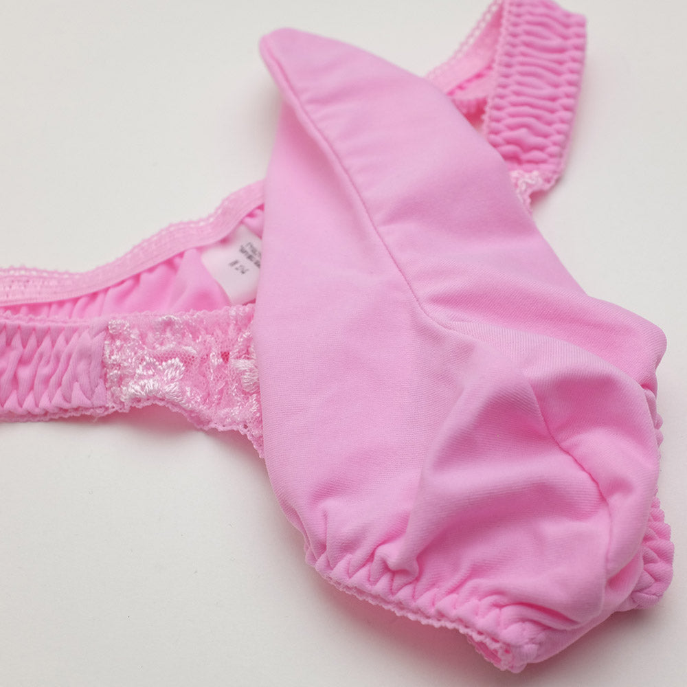 ぞうさん パンツ 先閉じ ラポーム オム ビキニ SSS レース 下着 セクシー メンズ 男性 メンズ下着 La-Pomme Homme 623022