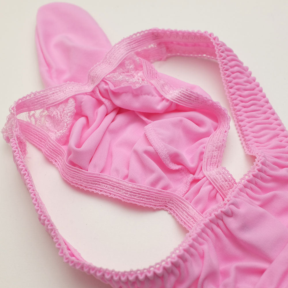 ぞうさん パンツ 先閉じ ラポーム オム ビキニ SSS レース 下着 セクシー メンズ 男性 メンズ下着 La-Pomme Homme 623022