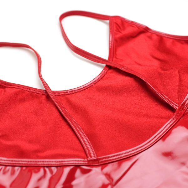 エナメル ノースリーブ ボディコンワンピース チェリーラブ Cherry Love LS064