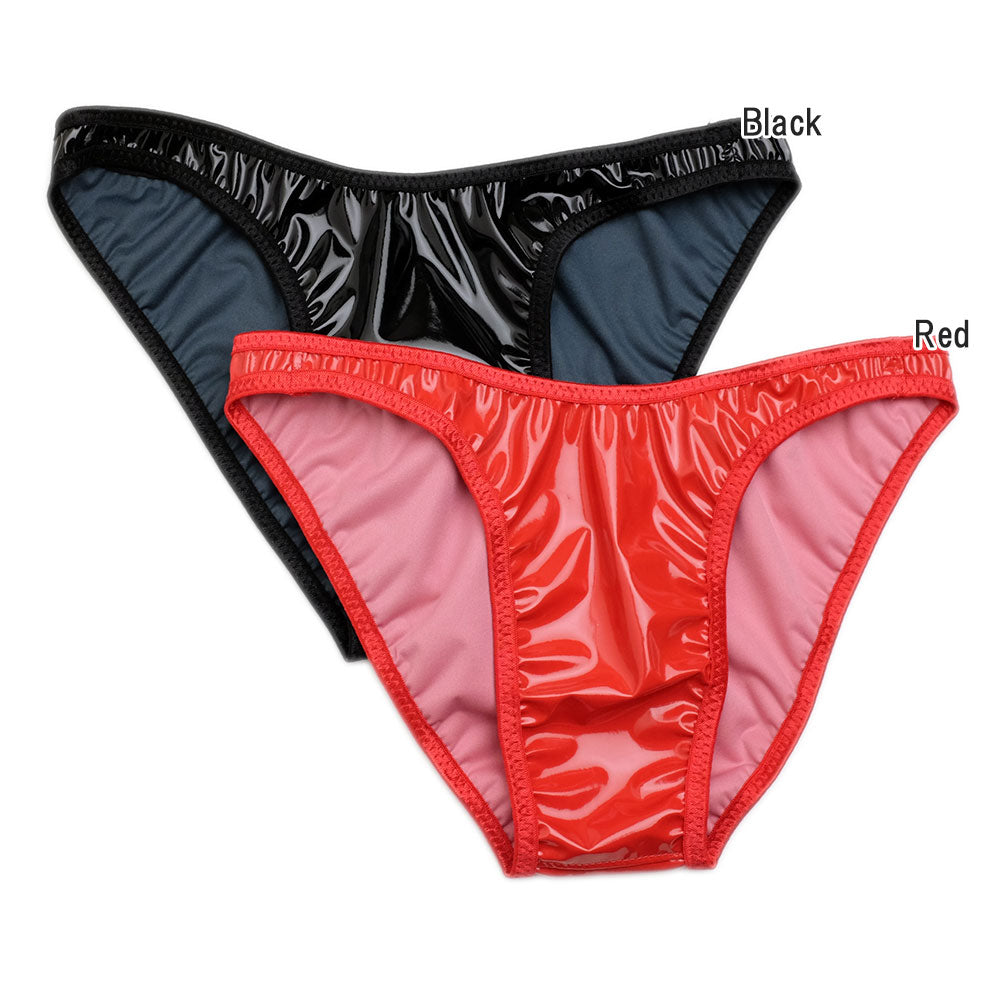 エナメル フルバック ビキニ ショーツ パンティ セクシーショーツ 下着 ランジェリー レディース ラポーム チェリーラブ LS153