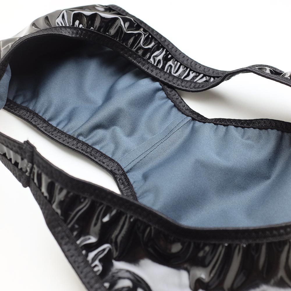 エナメル フルバック ビキニ ショーツ パンティ セクシーショーツ 下着 ランジェリー レディース ラポーム チェリーラブ LS153