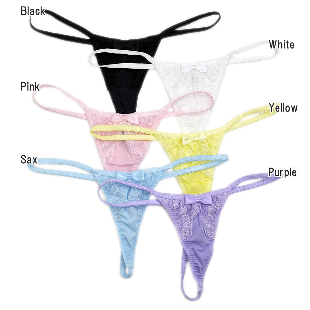 リボン レース Gストリングショーツ パンティ セクシー下着 セクシーショーツ ランジェリー ターキー レディース PLAY 171471
