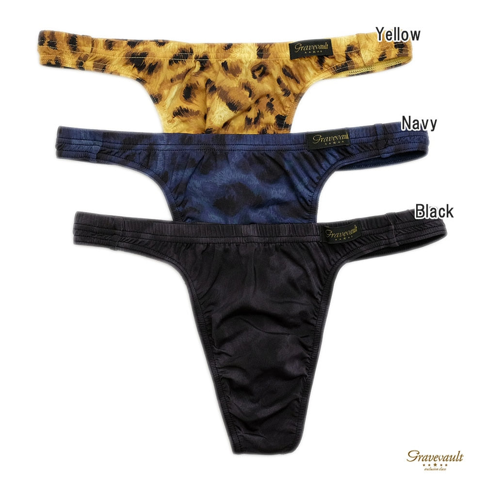 グレイブボールト Tバック ビキニパンツ Leapard メンズ 男性用 セクシー 下着 グレイブボールド Gravevault 3051636