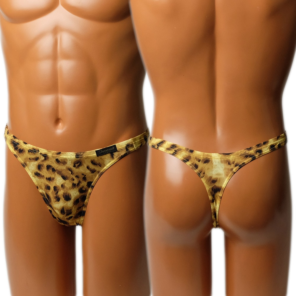 グレイブボールト Tバック ビキニパンツ Leapard メンズ 男性用 セクシー 下着 グレイブボールド Gravevault 3051636