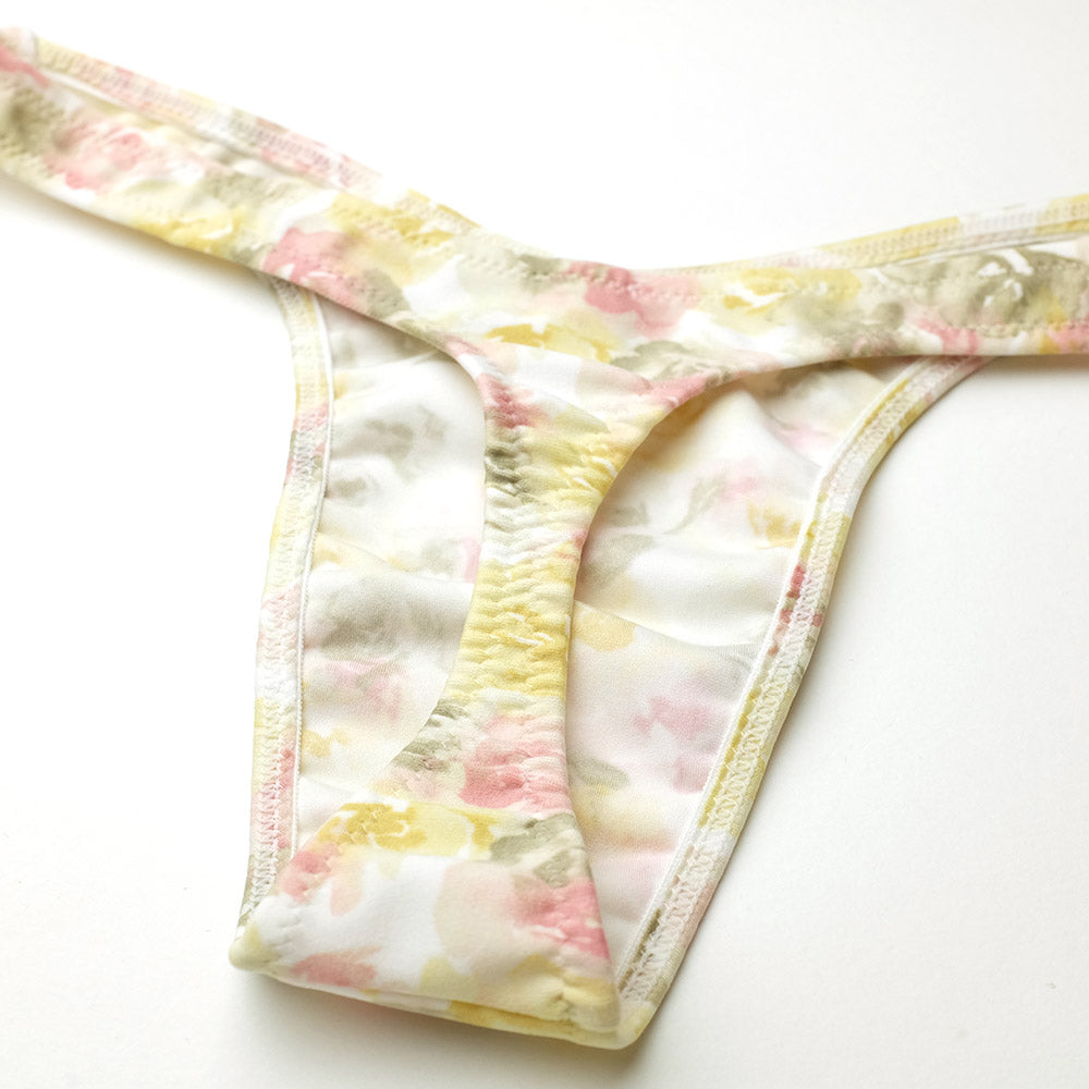 ユニセックス ショーツ 花柄 Tバック ビキニ パンツ 柄物 男女兼用 下着 セクシー メンズ レディース ナルズ Nars 01663