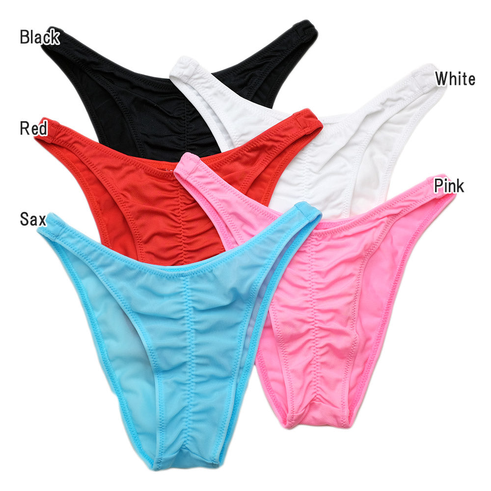 食い込み タイトフィット ハーフバック ビキニショーツ パンティ セクシー 下着 ランジェリー レディース ラポーム La-Pomme 121030