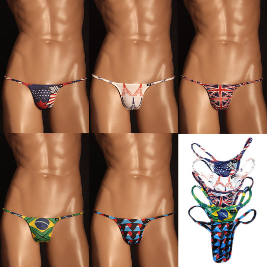 ナショナルフラッグ ハギナシシャープ ハーフバック メンズビキニ TMコレクション ショーツ メンズ 男性 下着 セクシー ターキー TM coolection 335263