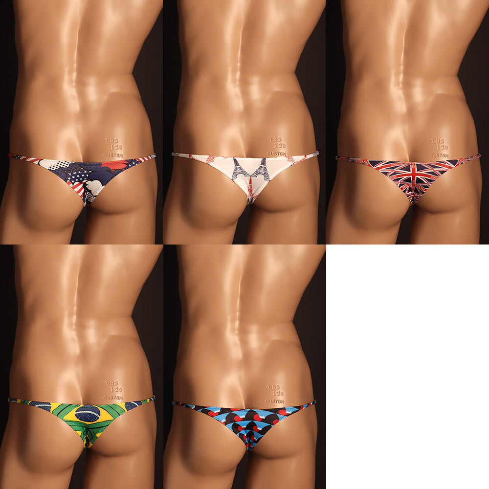 ナショナルフラッグ ハギナシシャープ ハーフバック メンズビキニ TMコレクション ショーツ メンズ 男性 下着 セクシー ターキー TM coolection 335263