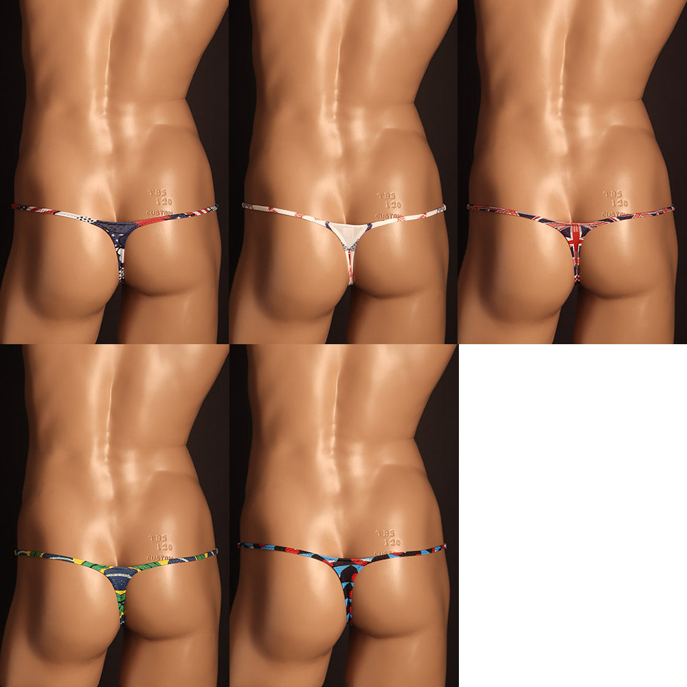 ナショナルフラッグ ハギナシシャープ メンズTバック TMコレクション ショーツ メンズ 男性 下着 セクシー ターキー TM coolection 335264