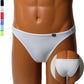 ラポーム オム メンズ しっかり 深型 ビキニパンツ ハイライズ ブリーフ ショーツ パンツ 下着 セクシー 男性 La-Pomme Homme 720029