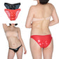 エナメル フルバック ビキニ ショーツ パンティ セクシーショーツ 下着 ランジェリー レディース ラポーム チェリーラブ LS153
